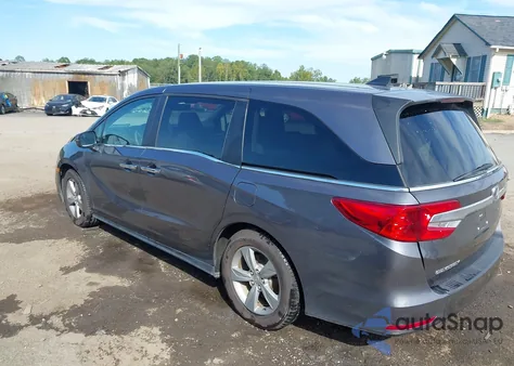 2018 Honda Odyssey Ex из США, поврежденный, VIN 5FNRL6H54JB028758